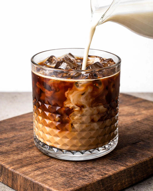 add milk to your pour over coffee Basic Barista Pour Over Filter Coffee with Milk