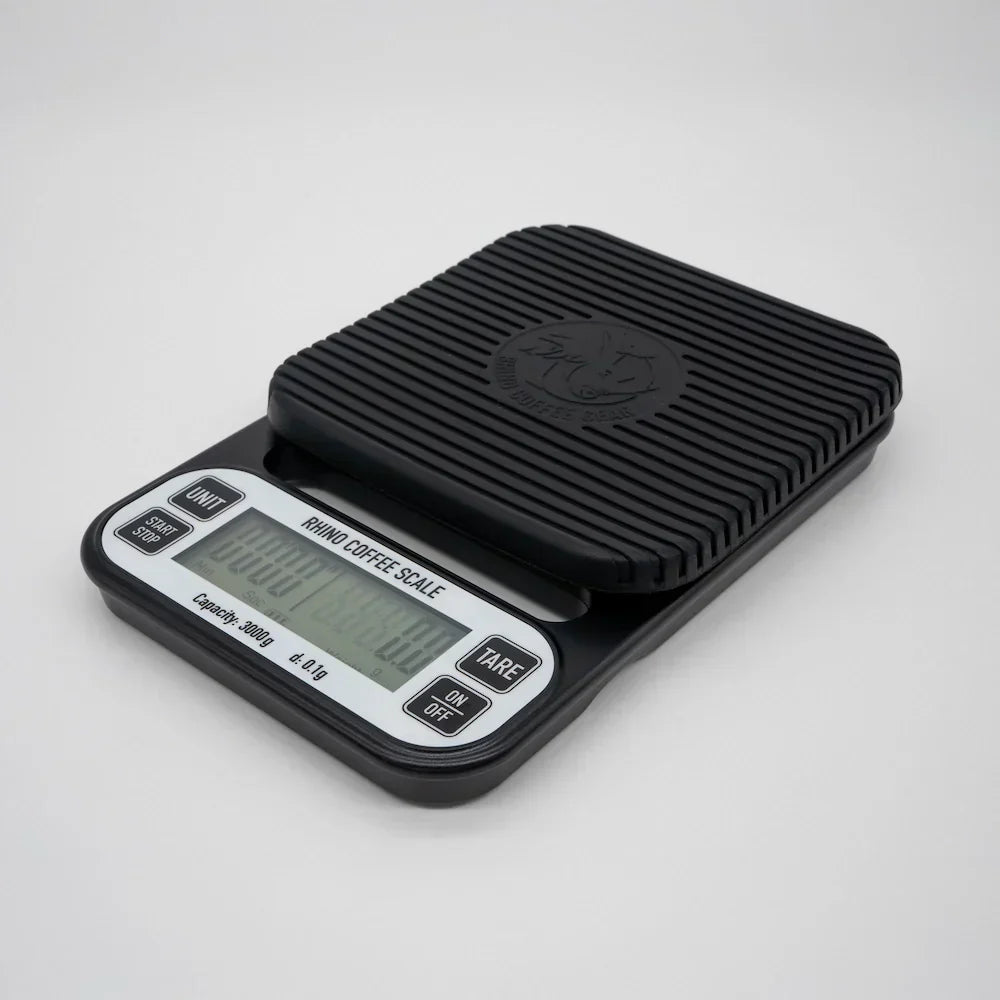 10 Barista Supplies You Need Cafe for Barista Tools Basic Barista Coffee Gear Brew Gear Coffee Tools Rhino Scales Grey Background