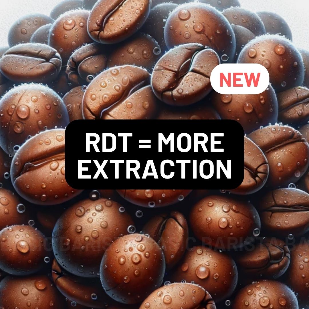 NEW RDT Ross Droplet Technique increases Extraction Basic Barista Australia Melbourne coffee Filter pour over brewing 