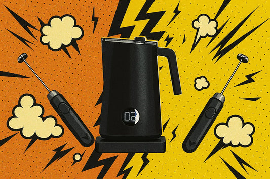 Subminimal NanoFoamer Ultimate Guide Basic Barista Coffee Gear Online Subminimal NanoFoamer Pro Gen 2 Milk Foamer Wand Jug