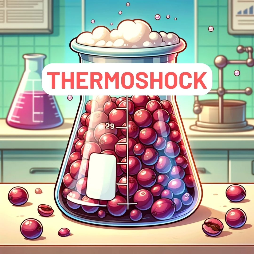 Thermoshock coffee Thermal Shock coffee Processing coffee with temperature