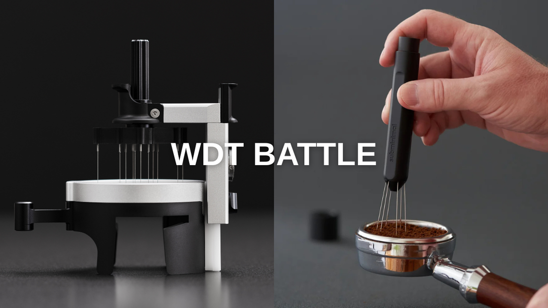 Ultimate WDT Coffee Tool Battle Comparison Subminimal Flick vs Barista Hustle AutoComb Basic Barista Coffee Comparison Reviews Coffee Gear Online Brew Gear and Online Coffee Equipment