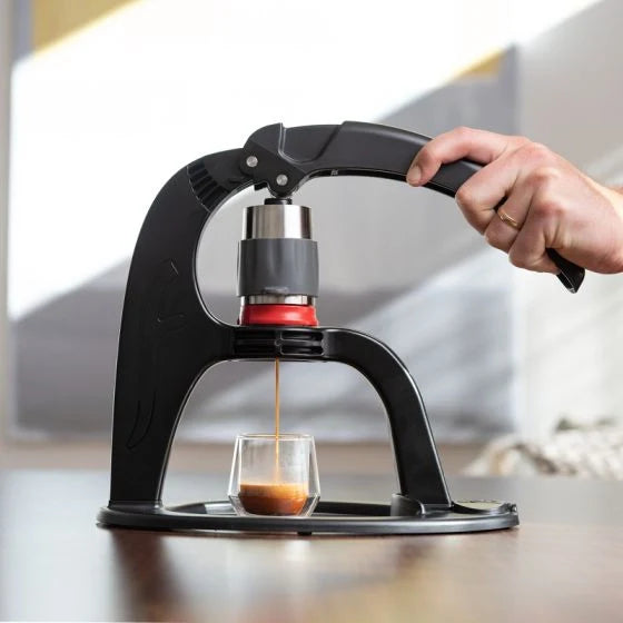 Manual Espresso Machines Basic Barista Espresso Makers home travel on the go espresso Coffee Gear Online Wacaco and Flair online coffee gear 