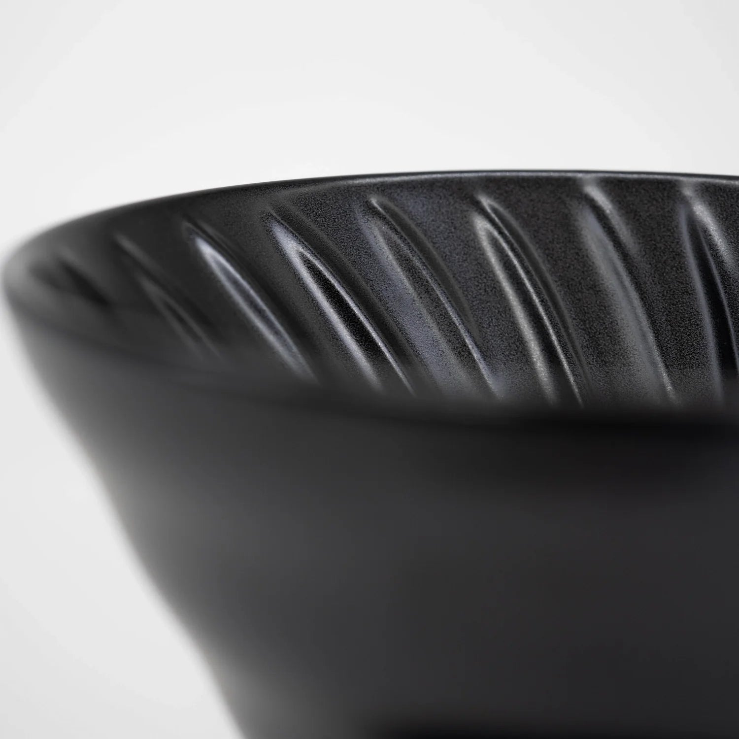 Matte Black Ceramic Dripper on White Background Best Pour Over Coffee Dripper Basic Barista Australia Melbourne Coffee Filter coffee