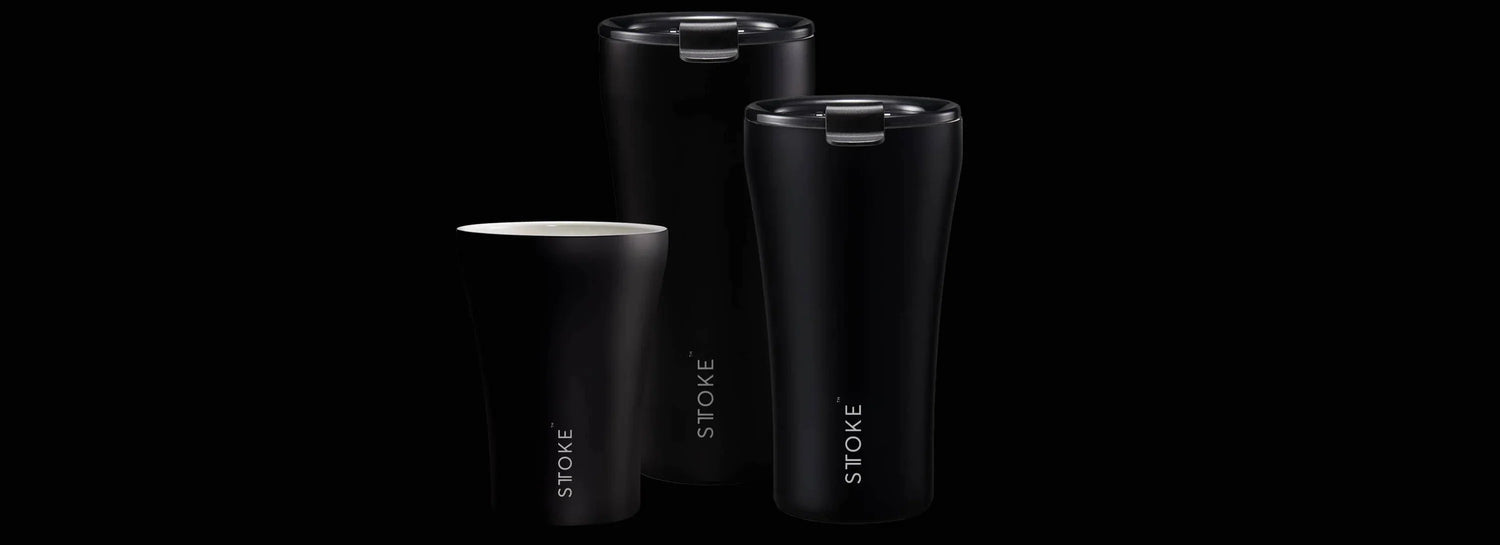 Sttoke cups Sttoke coffee cup reusable ceramic metal cups Basic Barista Coffee Gear