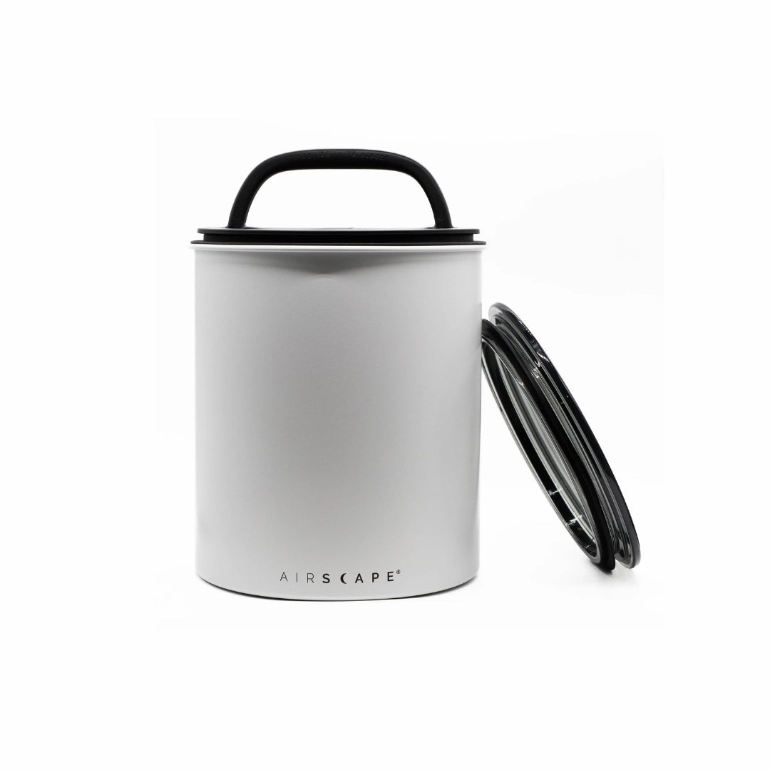 Airscape Coffee Canister Kilo 8" 8 inch coffee air removed displacement vacuum canister coffee tin canister Cafe gear Melbourne Australia coffee Brew gear cafe equipment barista Supplies