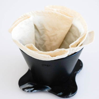 Aji Circle Filter - Flat Bottom Cloth coffee filter - Reusable coffee filter Orea V3
