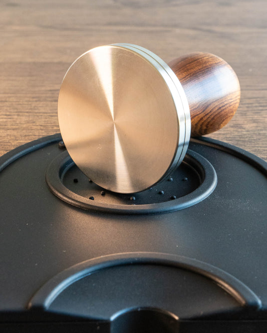 Basic Barista Coffee Tamper and Barista tamping mat