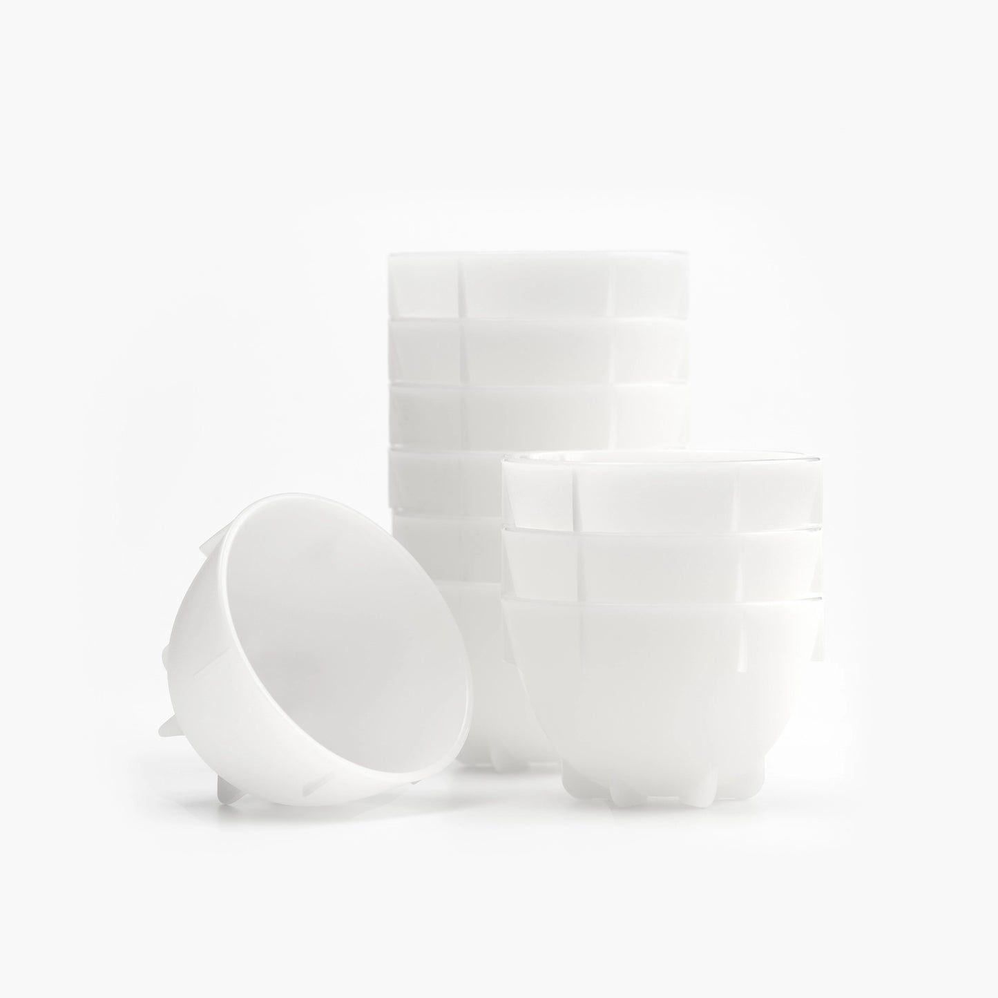 Barista Hustle Cupping Bowls Stackable Plastic Lightweight Basic Barista Coffee Cupping Bowl Set of cupping bowl Brew coffee light weight coffee cup