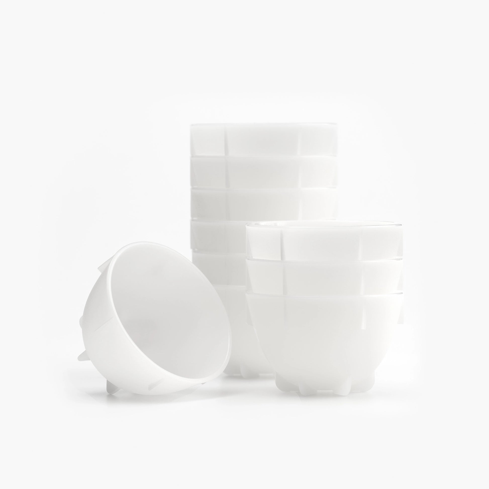 Barista Hustle Cupping Bowls Stackable Plastic Lightweight Basic Barista Coffee Cupping Bowl Set of cupping bowl Brew coffee light weight coffee cup