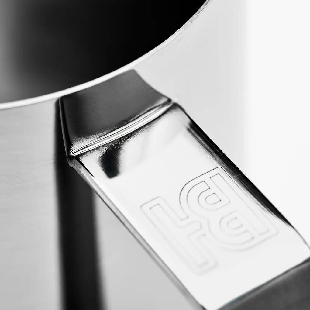 Barista Hustle Stainless Steel 2.0 Logo BH On handle