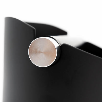 Close up of Barista Supplies Coffee Knock Box Miner on white background Coffee Knock Bin Home