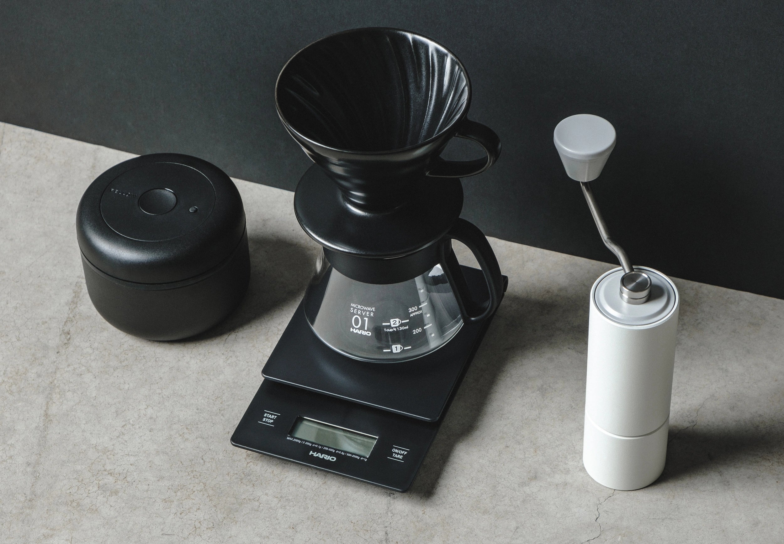 Basic Barista Coffee Brewing Equipment Pour Over Brew Gear