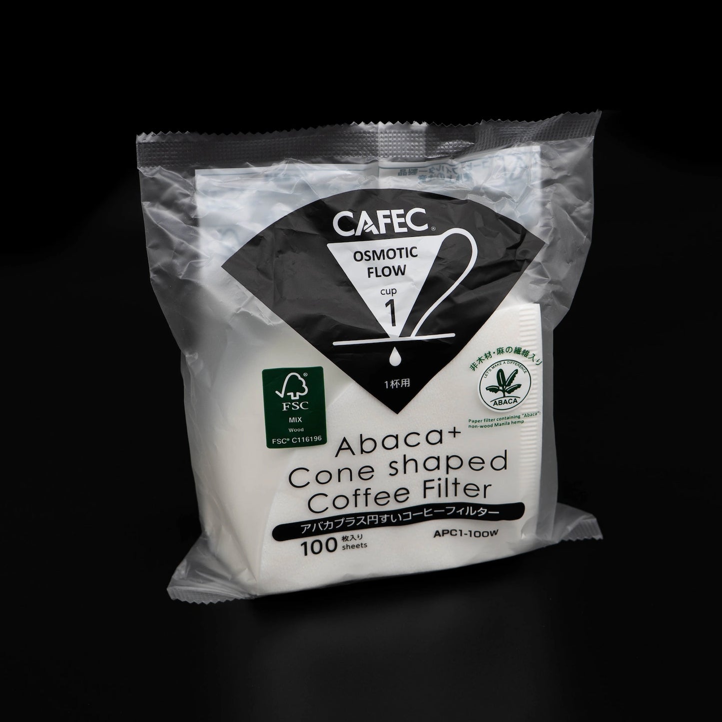 Cafec Abaca Plus Coffee Filter Papers
