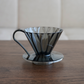cafec flower dripper tritan plastic material coffee brewer cone Basic Barista Australia Melbourne Pour Over Coffee Cone