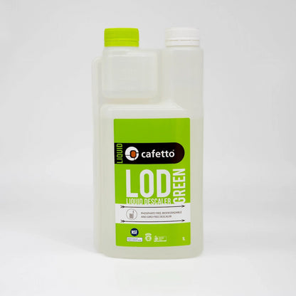 Cafetto LOD Liquid Descaler Green Basic Barista Coffee Machine Cleaner Organic Descaler 1L