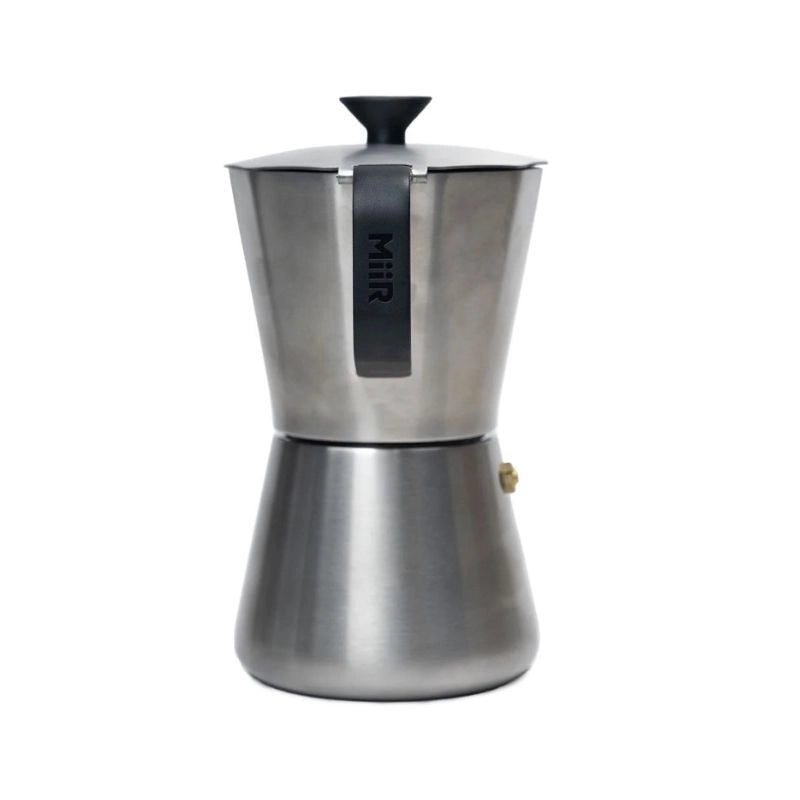 Moka Pot Classic Stovetop Espresso Maker Basic Barista Stainless Steel