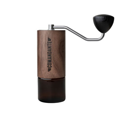 Comandante Virginia Walnut Coffee Hand Grinder New MK4 model Basic Barista Melbourne Australia