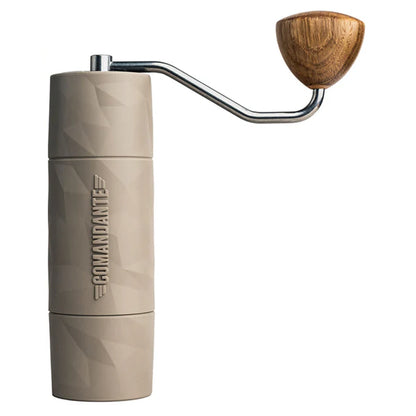 Comandante Trailmaster X25 Coffee Hand Grinder Beige Plastic Portable Travel Grinder