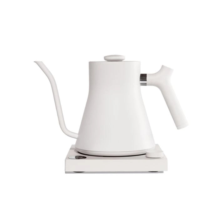 Fellow EKG White Kettle Pour Over Gooseneck coffee Brewing kettle