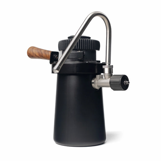Flair Wizard Steamer stovetop Milk foamer Basic Barista Coffee Gear on a white background