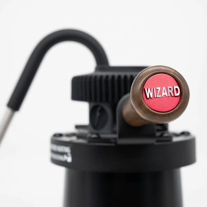 Flair Wizard Steamer stovetop Milk foamer Basic Barista Coffee Gear on a white background