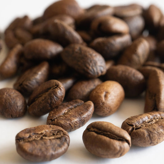 Galactic Crumble Basic Barista Single Origin coffee beans Specialty coffee Beans for pour over and cafe batch brew brewing Barista Supplies coffee gear online Freshly roasted coffee beans on white background