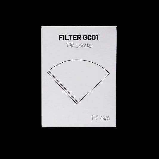 Graycano GC01 Coffee Filters Filter Papers 100pk Basic Barista Graycano Australia Melbourne Pour Over Coffee Gear 01 coffee filters 1 cup