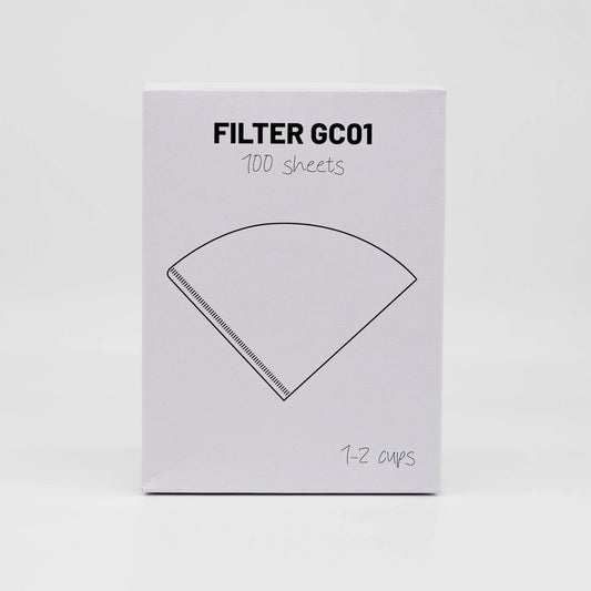 Graycano GC01 Coffee Filters Filter Papers 100pk Basic Barista Graycano Australia Melbourne Pour Over Coffee Gear 01 coffee filters 1 cup
