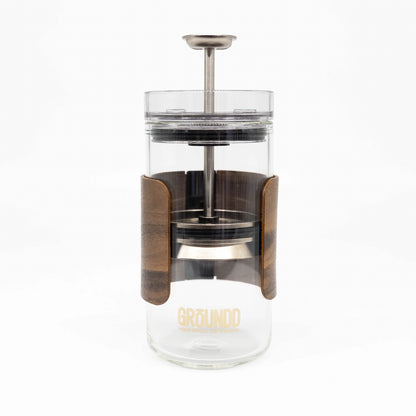 Ground xpress Travel Coffee Press Basic Barista Online Coffee Gear on white background