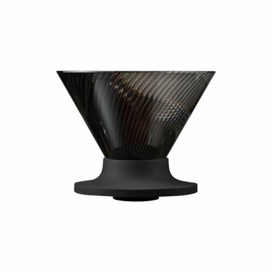 Hario V60 Dripper NEO 02 Black Coffee Pour Over Cone Dirpper on a white background