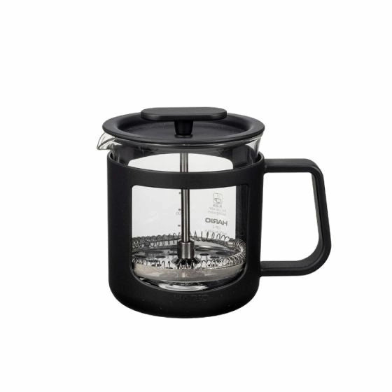 Hario French Press Plunger Filter Coffee Black 2 Cup small