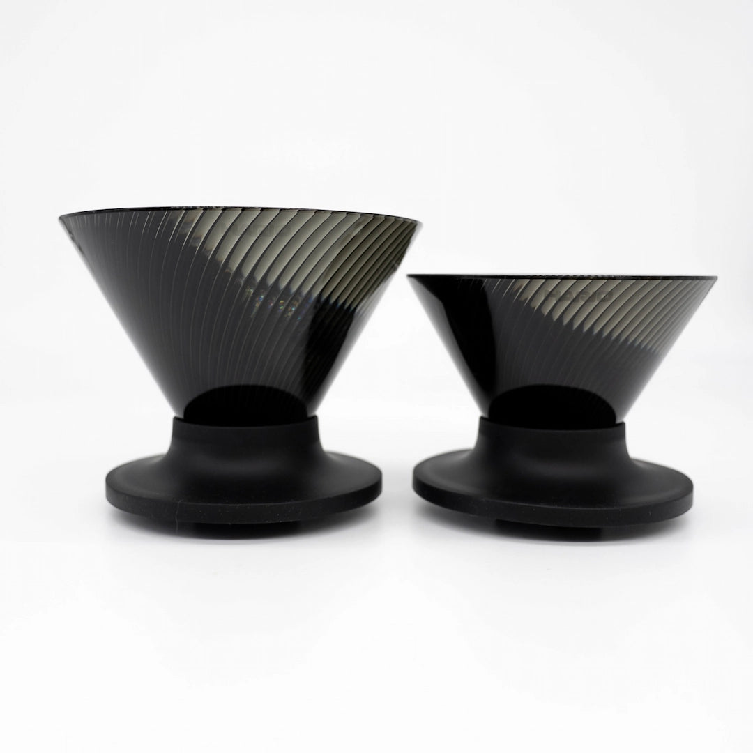 HARIO V60 Neo Dripper Black Basic Barista Online Coffee Gear 01 and 02 size drippers