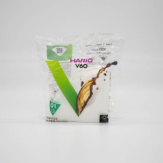 Hario V60 coffee paper filter package on a white background 01