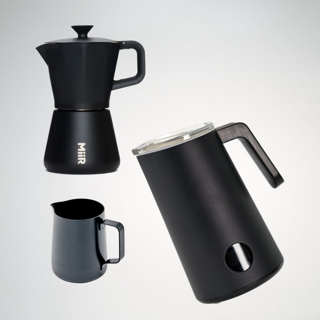 Moka pot stove top coffee kit latte home coffee machine coffee maker kit Basic Barista Small