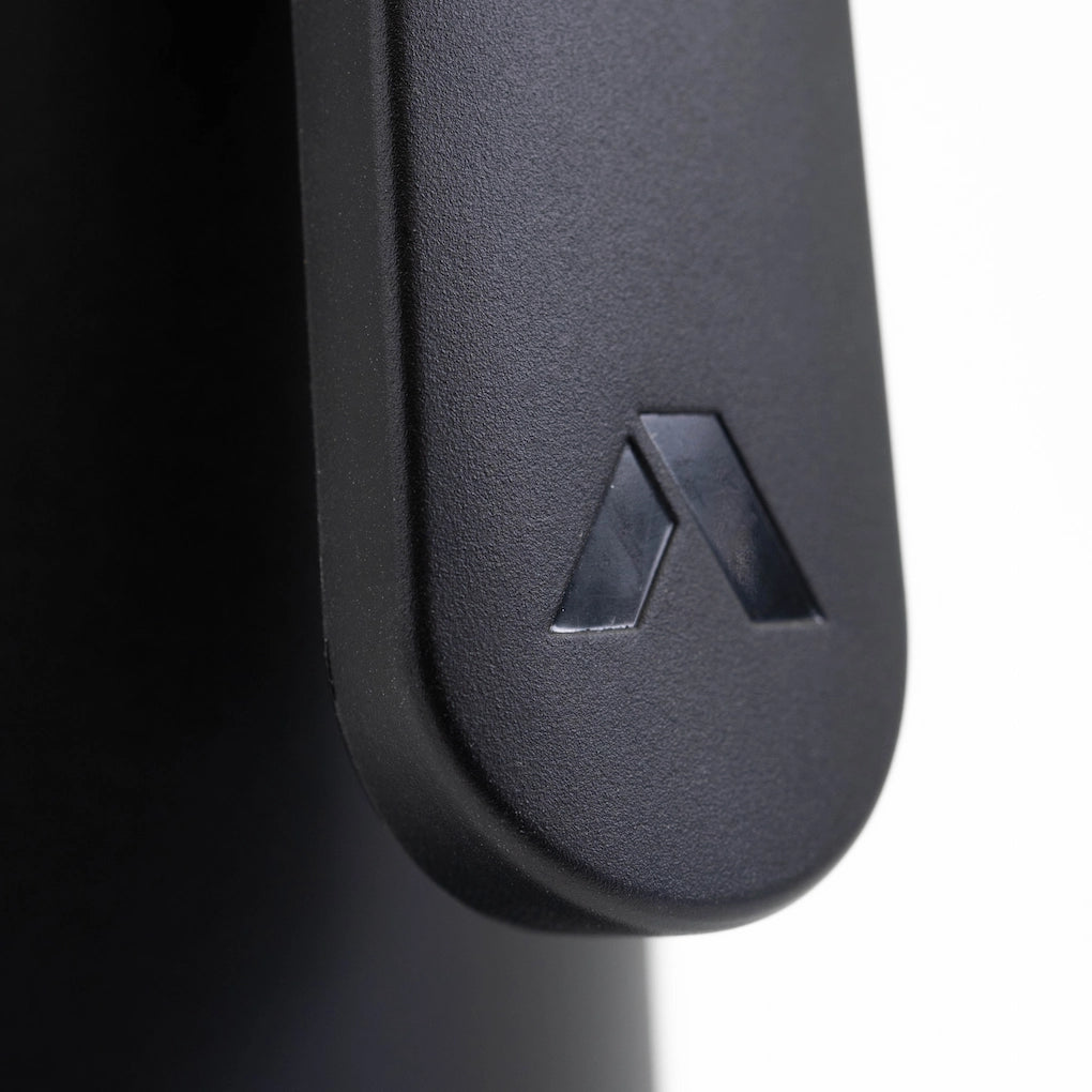 Close-up of a black hamdle with 'Subminimal' logo on a white background Subminimal NanoFoamer Pro Gen 2 Basic Barista