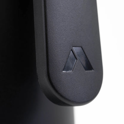 Close-up of a black hamdle with 'Subminimal' logo on a white background Subminimal NanoFoamer Pro Gen 2 Basic Barista