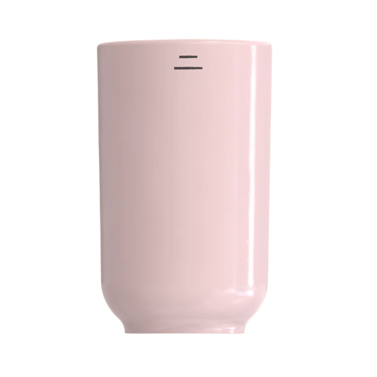 Ni Wares Kiki Cup Ceramic Coffee Cup Pink Matte pink Flute glass cup dual-lip Png background 