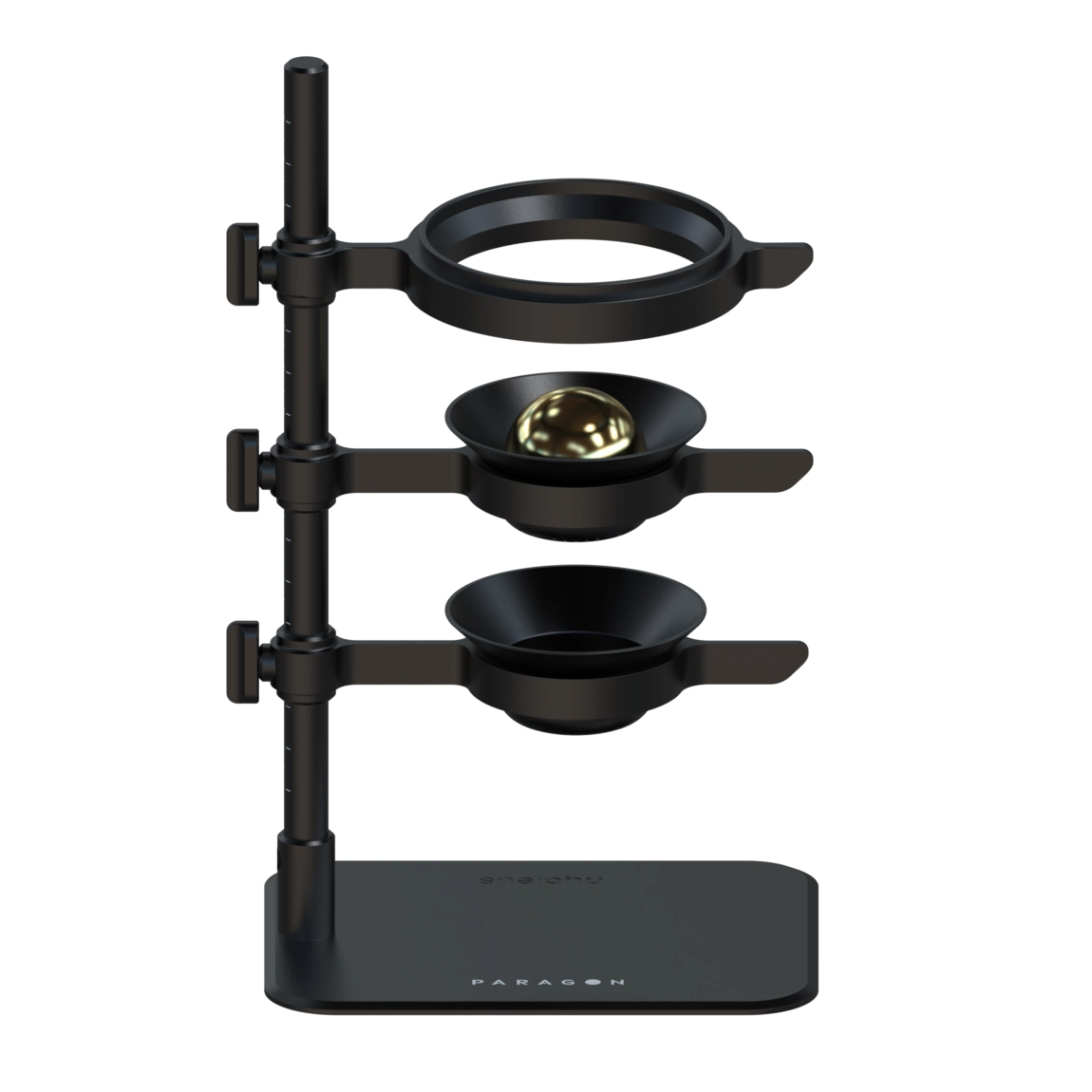 Nucleus Paragon Pour Over Stand Extract Chilling Filter Coffee - Black Metal Coffee Stand v2 arm holder gen 2