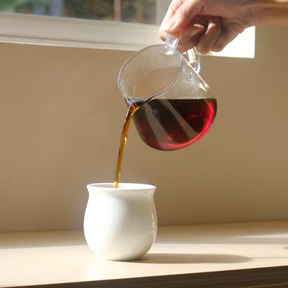 Origami Glass Aroma Coffee Server 