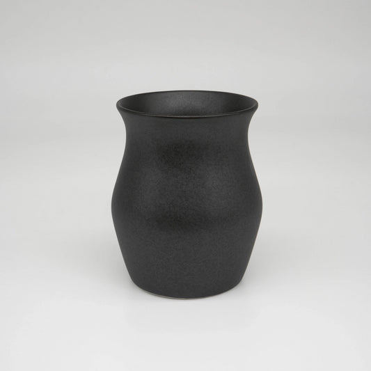 Origami Sensory Cup Matte Black Stone coffee cup Bouba Black Coffee Cups 
