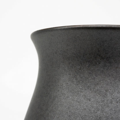 Origami Sensory Cup matte black specialty coffee cup black ceramic coffee cup