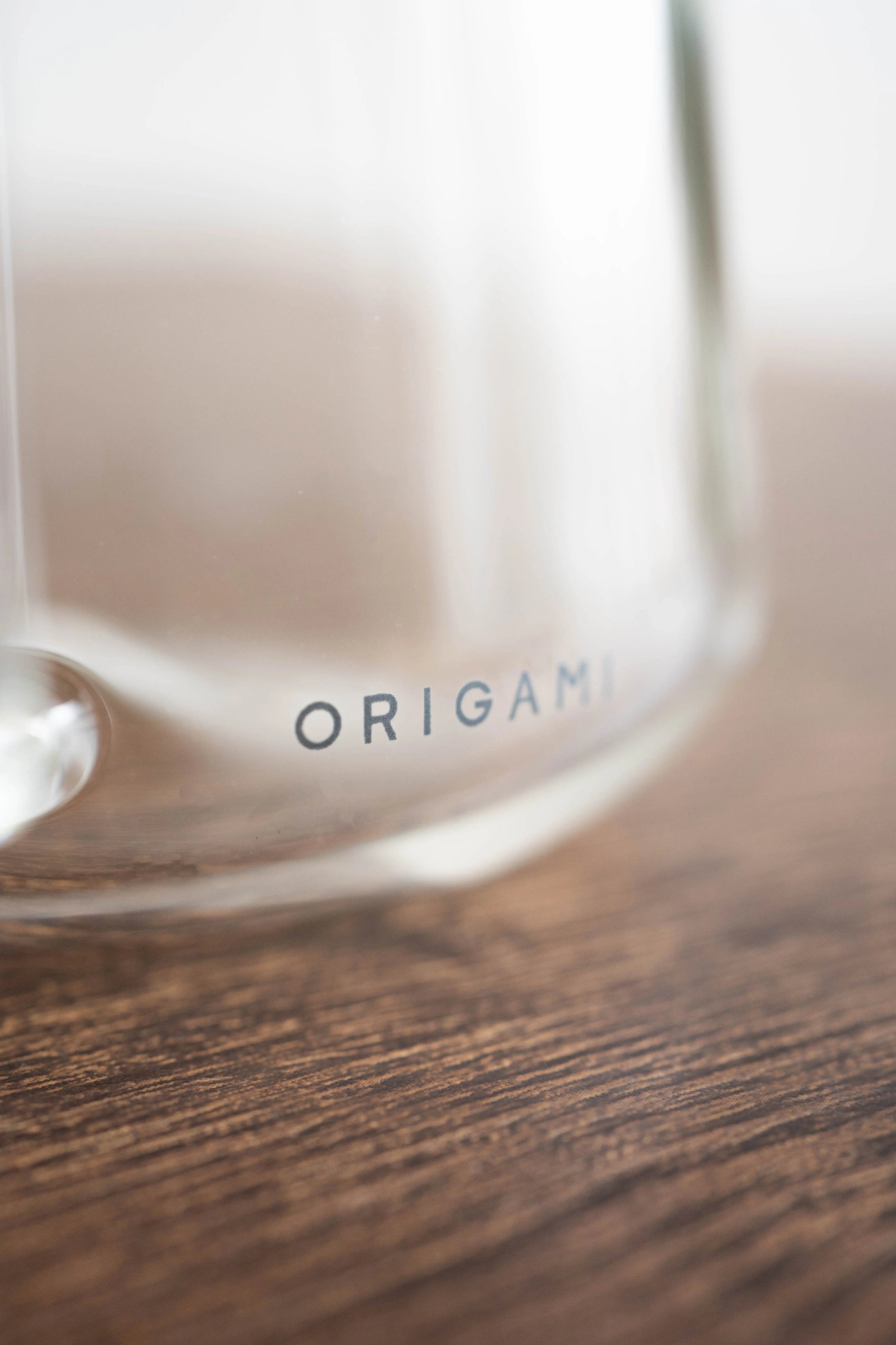 Origami Glass Aroma Coffee Server Logo