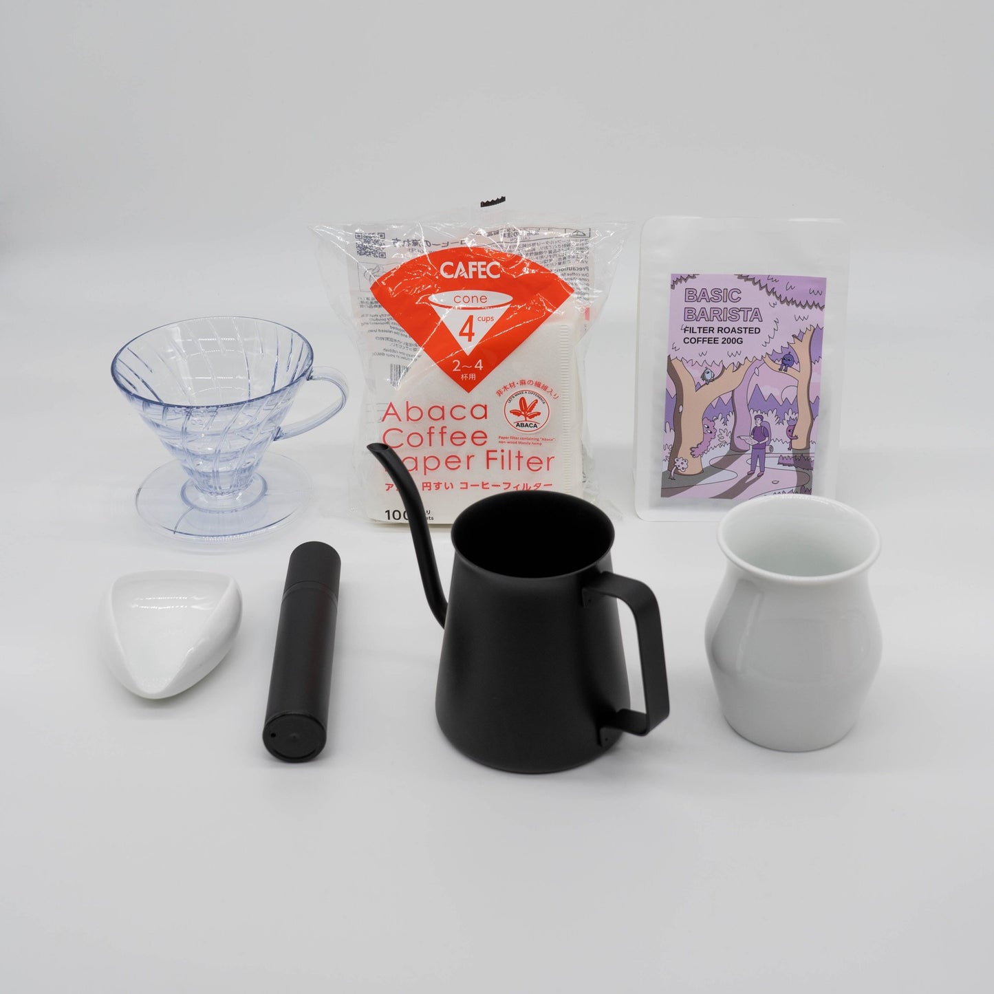 Pour Over Coffee Kit Basic Barista Pour Over Kit Coffee Gear Barista Supplies