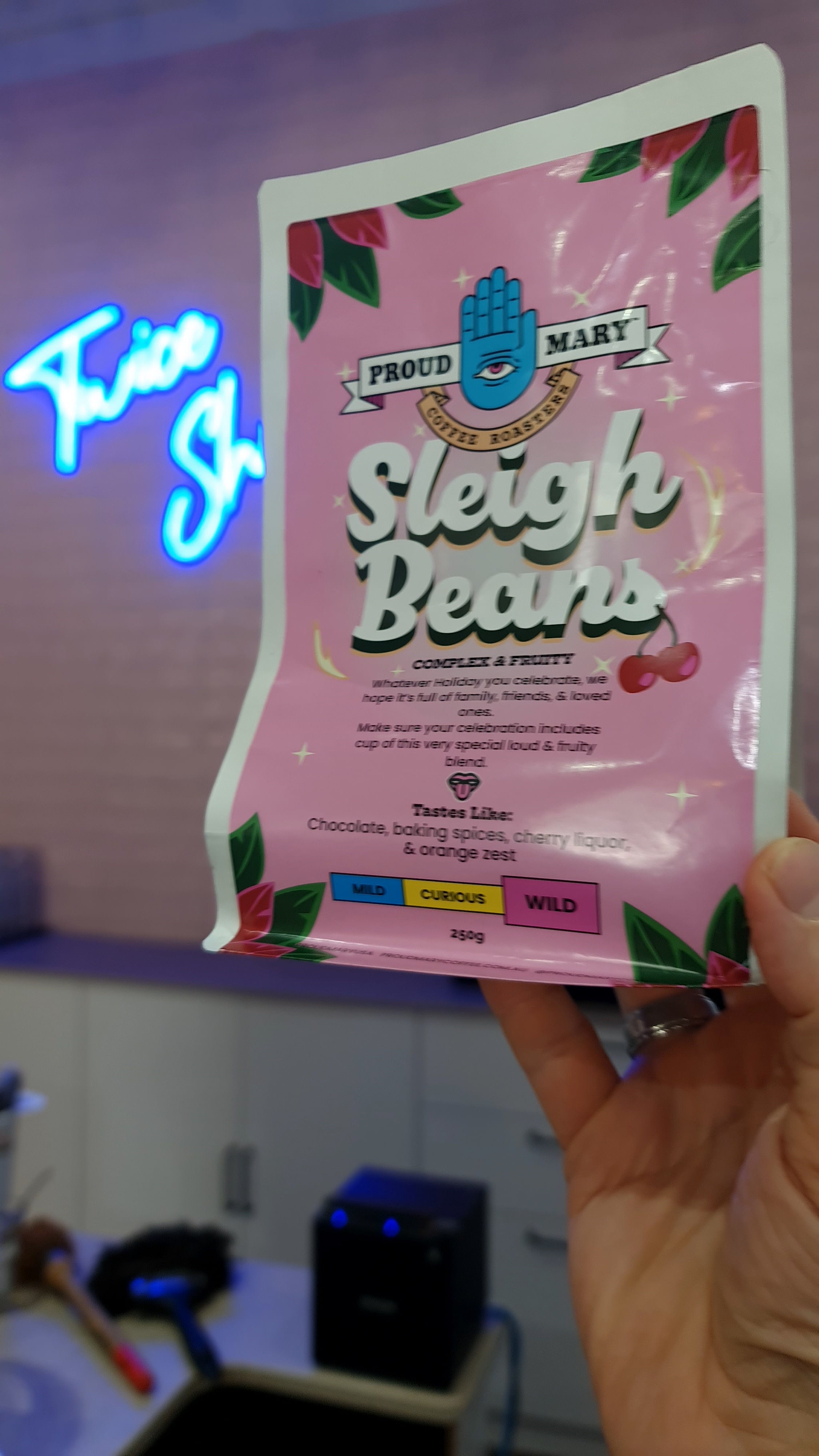 Proud Mary Sleigh Beans Proud Mary Coffee Roasters Customer Submission Basic Barista Christmas Coffee Blend