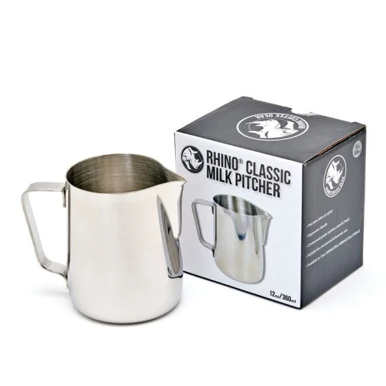 Rhino Classic Milk Pitcher Stainless Steel Basic Barista