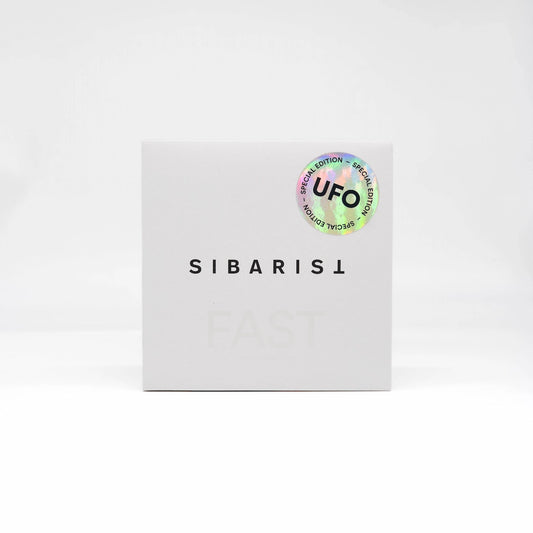 Sibarisi UFO Special Edition packaging (Retail Box) on a white background - Basic Barista Coffee Filters limited edition Sibarist collaboration