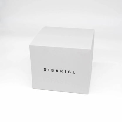 Sibarist Wave Filter Papers Box Packaging on white background - Birdseye view Basic Barista coffee gear online
