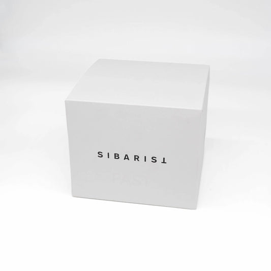 Sibarist Wave Filter Papers Box Packaging on white background - Birdseye view Basic Barista coffee gear online