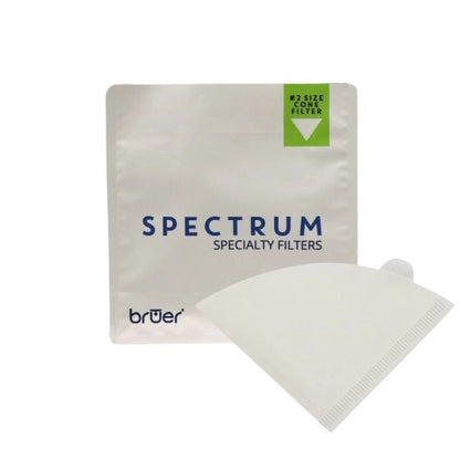 Breur Spectrum Cone Coffee Filter Papers Basic Barista #2 02 